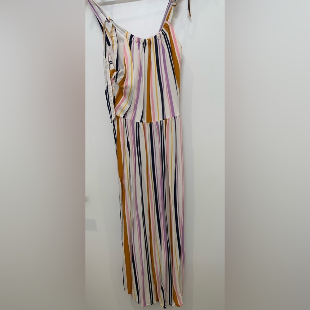 Springfield striped tie strap dress